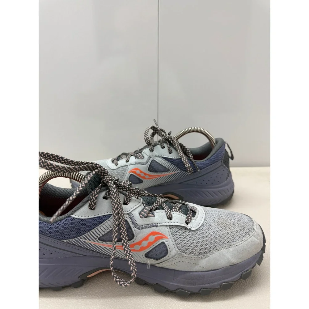 Saucony Excursion TR16 Womens Trail Running Shoes Grey Orange S10744-100 Size 10